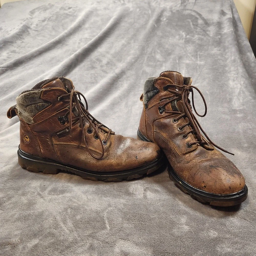 Wolverine‎ Boots Mens 12EW Wide Brown I-90 EPX I 90 Leather 6